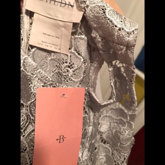 NWT BHLDN Emmeline Dress Grey sz 6 - Picture 12 of 13